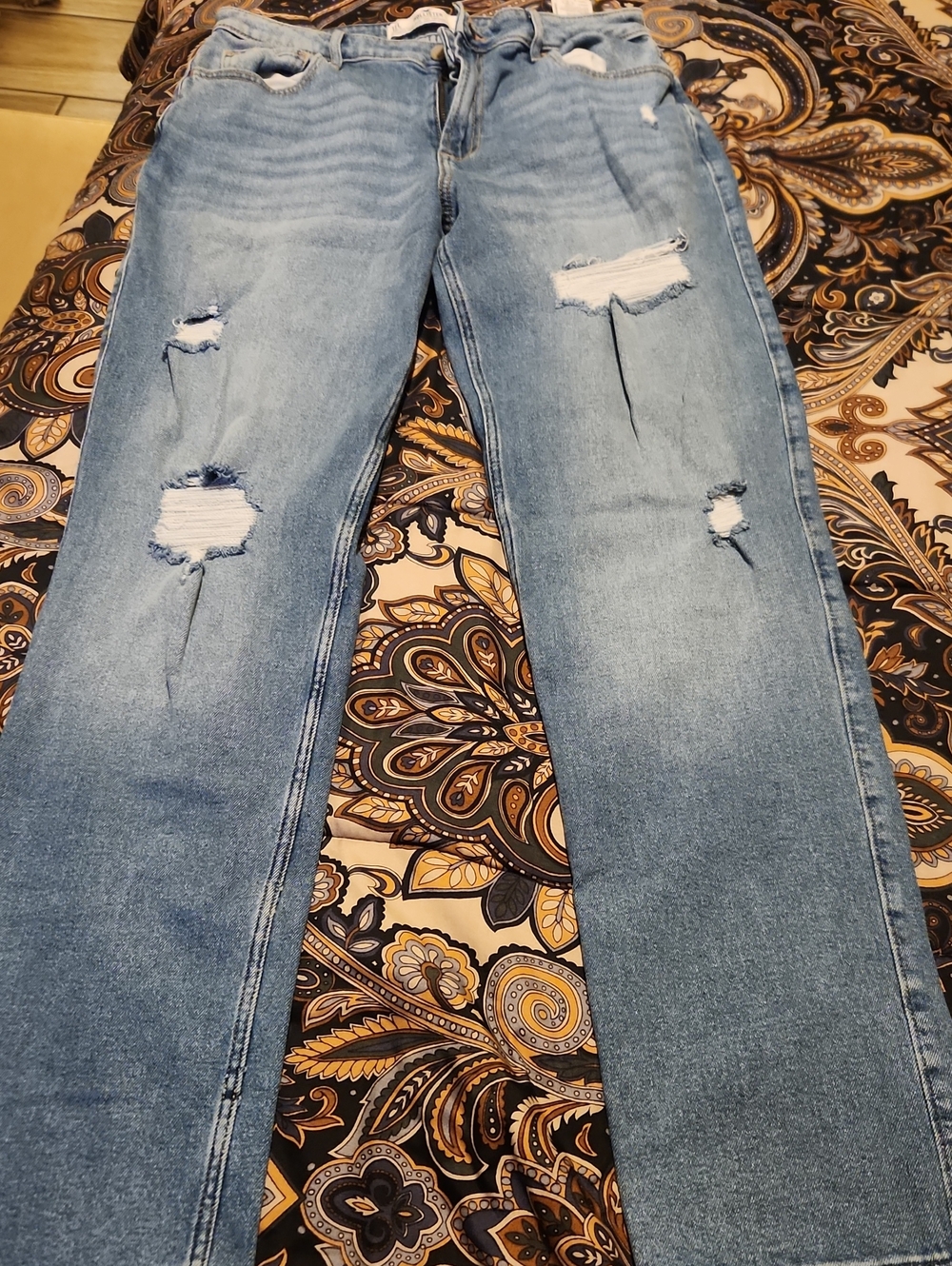 Hollister Womens Curvy High Rise Vintagr Straight Size 11 L